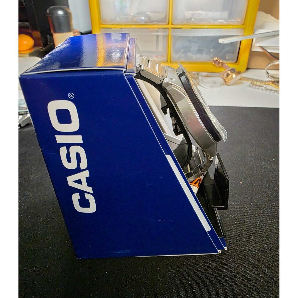 Casio MRW200HD7BKC Analog Watch Mens OS Silver White Dial Diver Style Timepiece - Picture 3 of 5